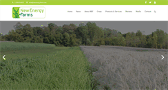 Desktop Screenshot of newenergyfarms.com